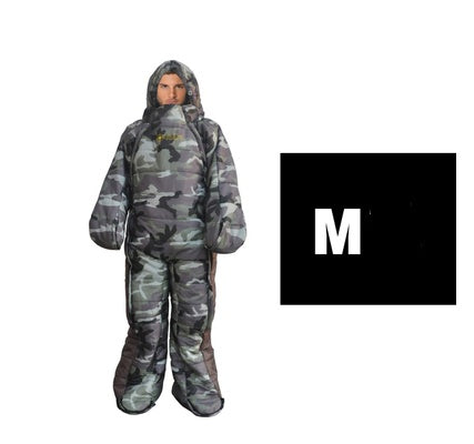 Human sleeping bag humanoid sleeping bag