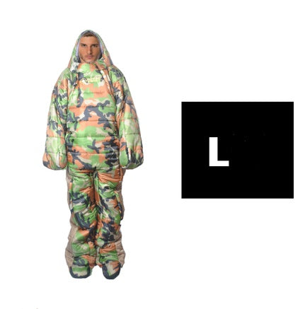 Human sleeping bag humanoid sleeping bag