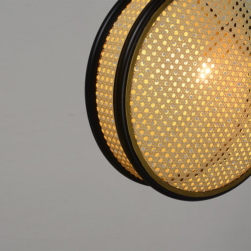 Creative Rattan Retro Lamps