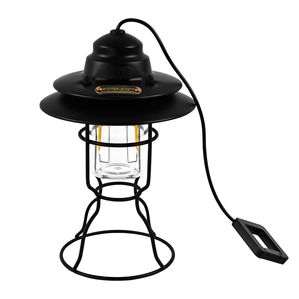 Portable Retro Barn Lantern Outdoor Lighting