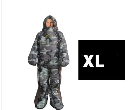 Human sleeping bag humanoid sleeping bag