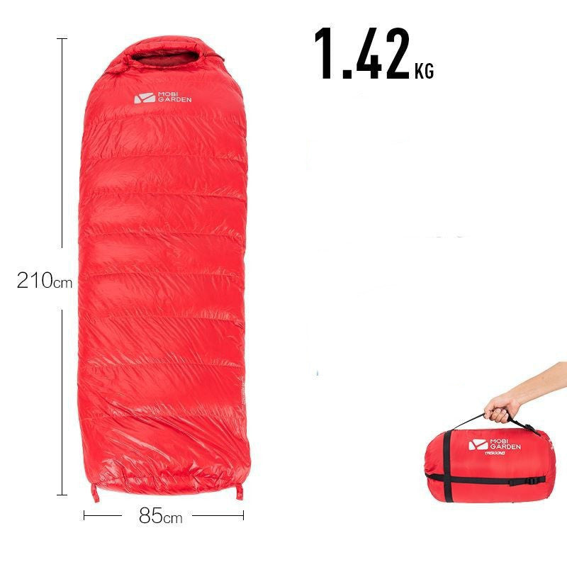 Thickened Warm Sleeping Bag Mummy Envelope