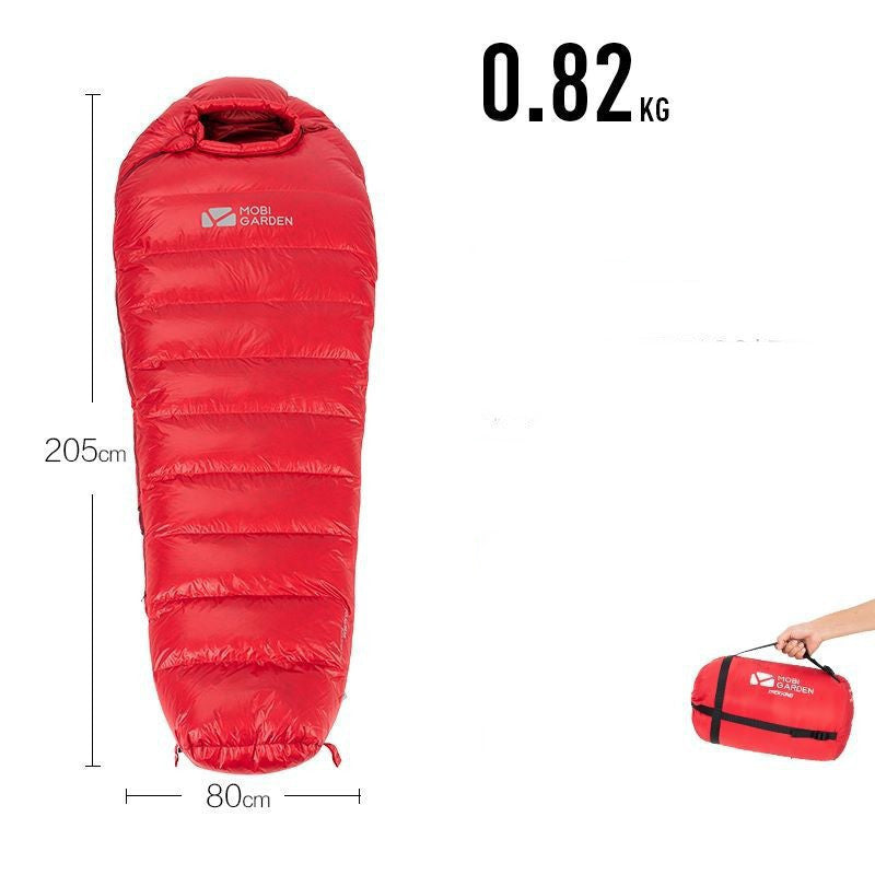 Thickened Warm Sleeping Bag Mummy Envelope