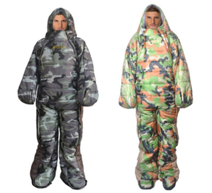Human sleeping bag humanoid sleeping bag