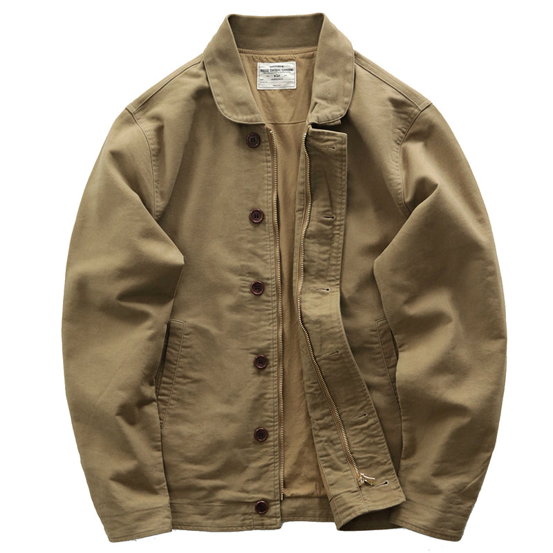 Retro Loose Casual Deck Serving Jacket Men