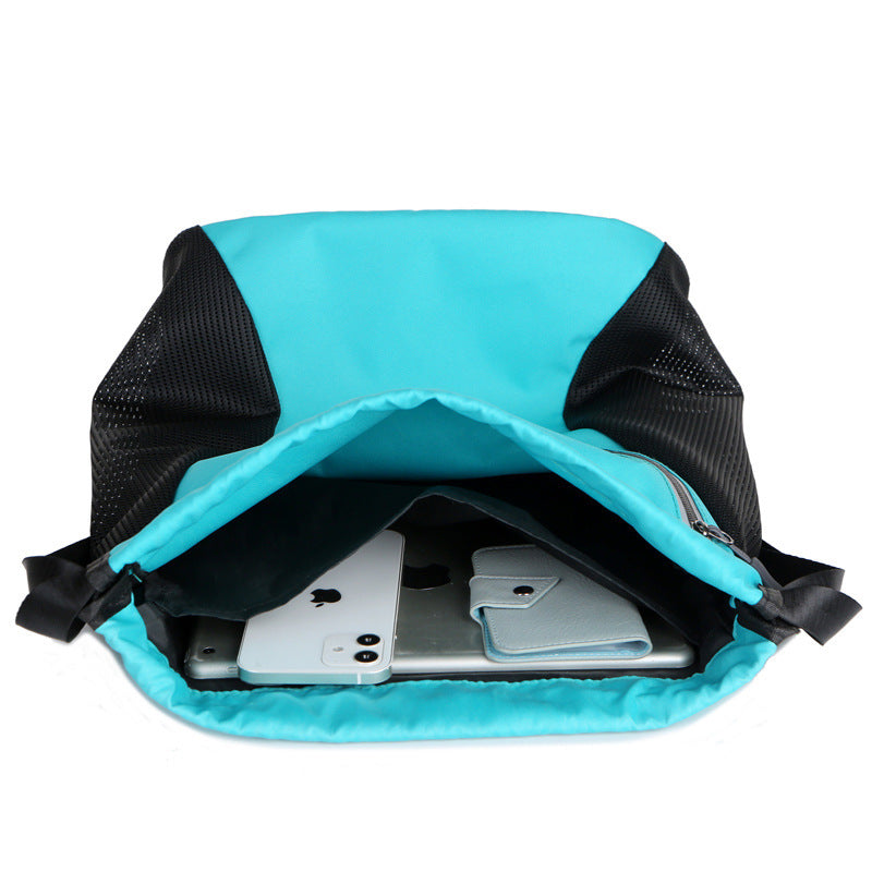 Simple And Lightweight Drawstring Backpack For Men