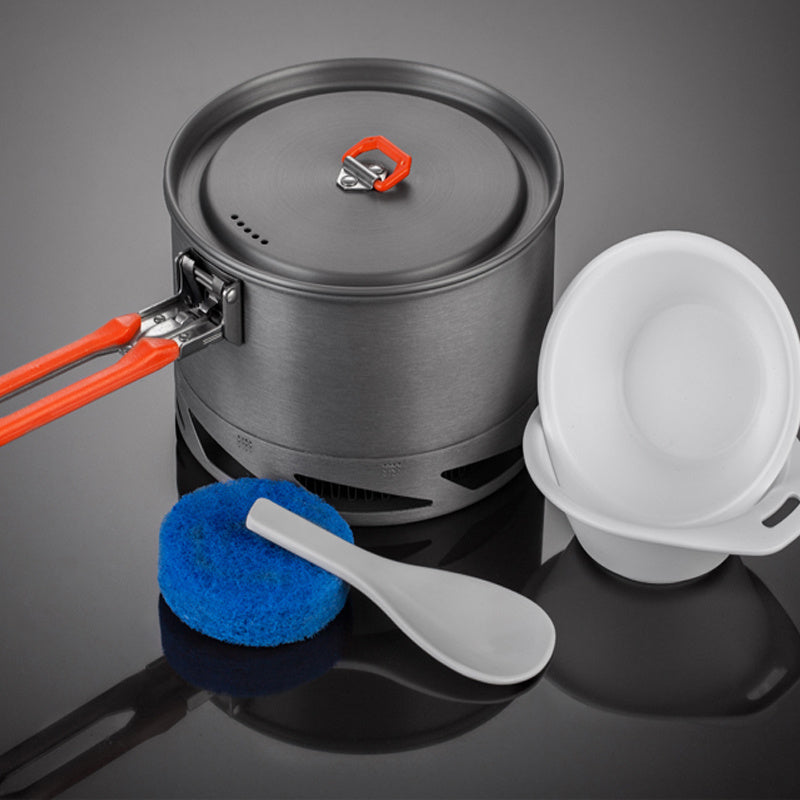 Camping Utensils Dishes Cookware Set