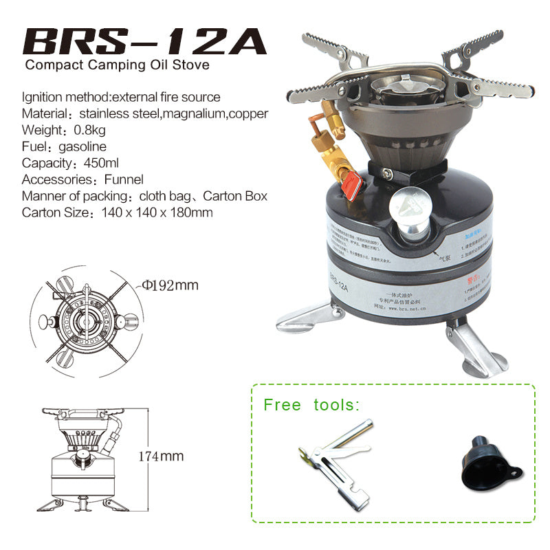 Field Oil Stove Camping Outdoor Stove Cookware
