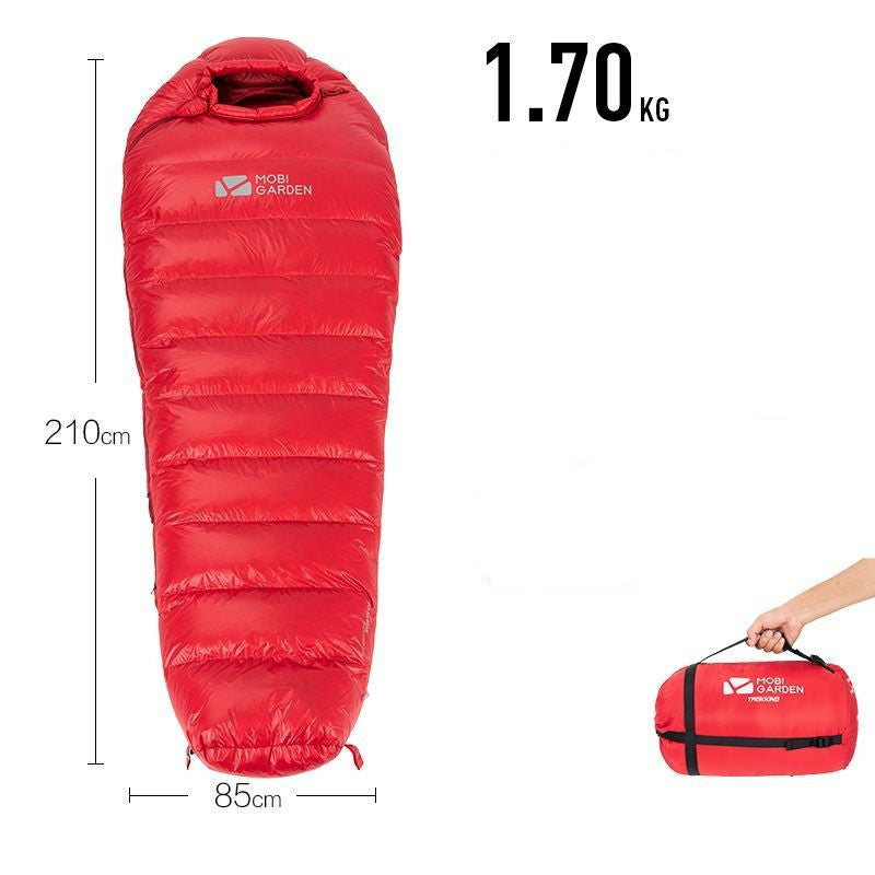 Thickened Warm Sleeping Bag Mummy Envelope