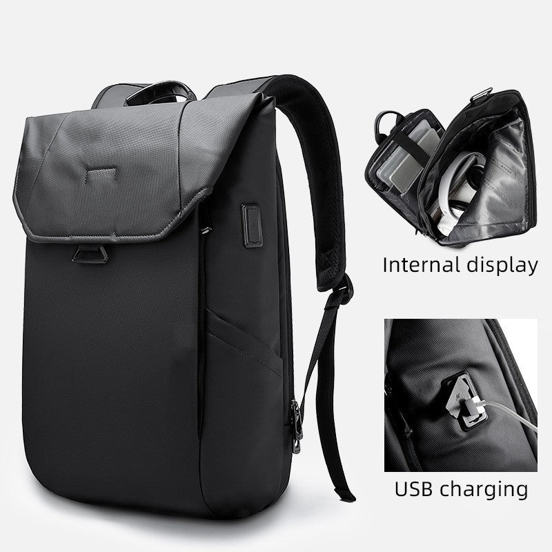 Men's Backpack Business Waterproof And Wear-resistant