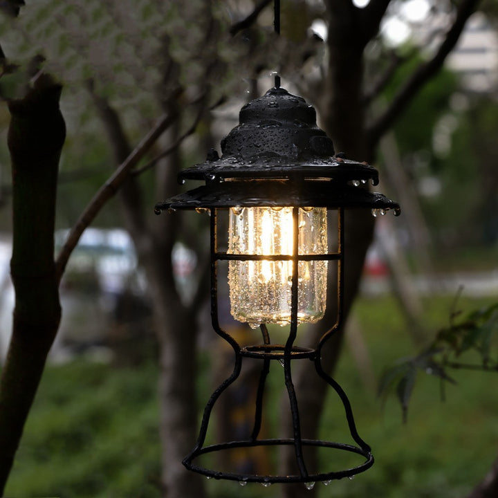 Portable Retro Barn Lantern Outdoor Lighting
